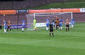 Berwick Rangers fans footage